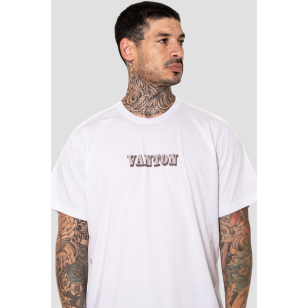 108 camiseta estampada masculina logo vanton
